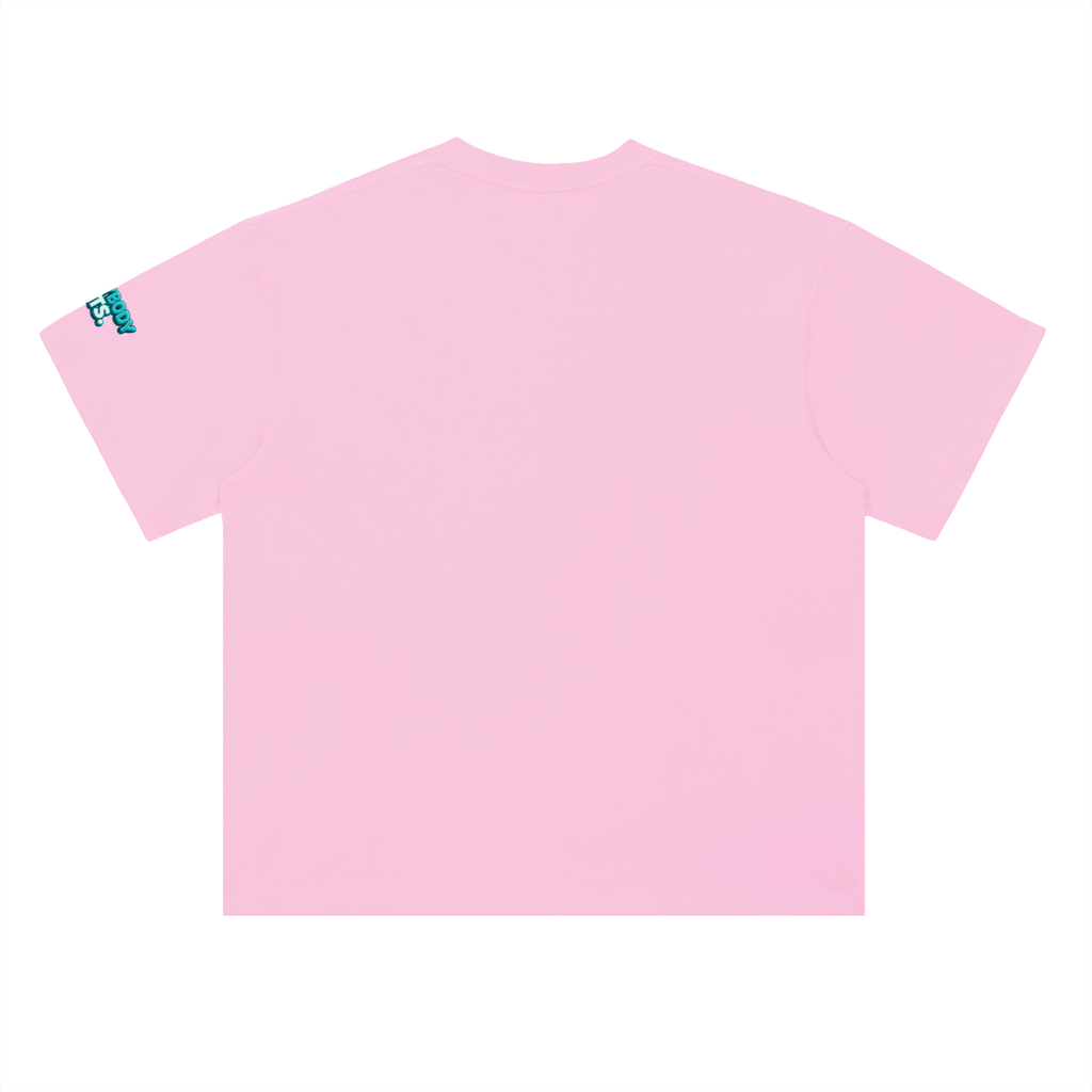 EVERYBODY EATS: BLUE RASPBERRY - Heavyweight Drop Shoulder Cotton T-Shirt