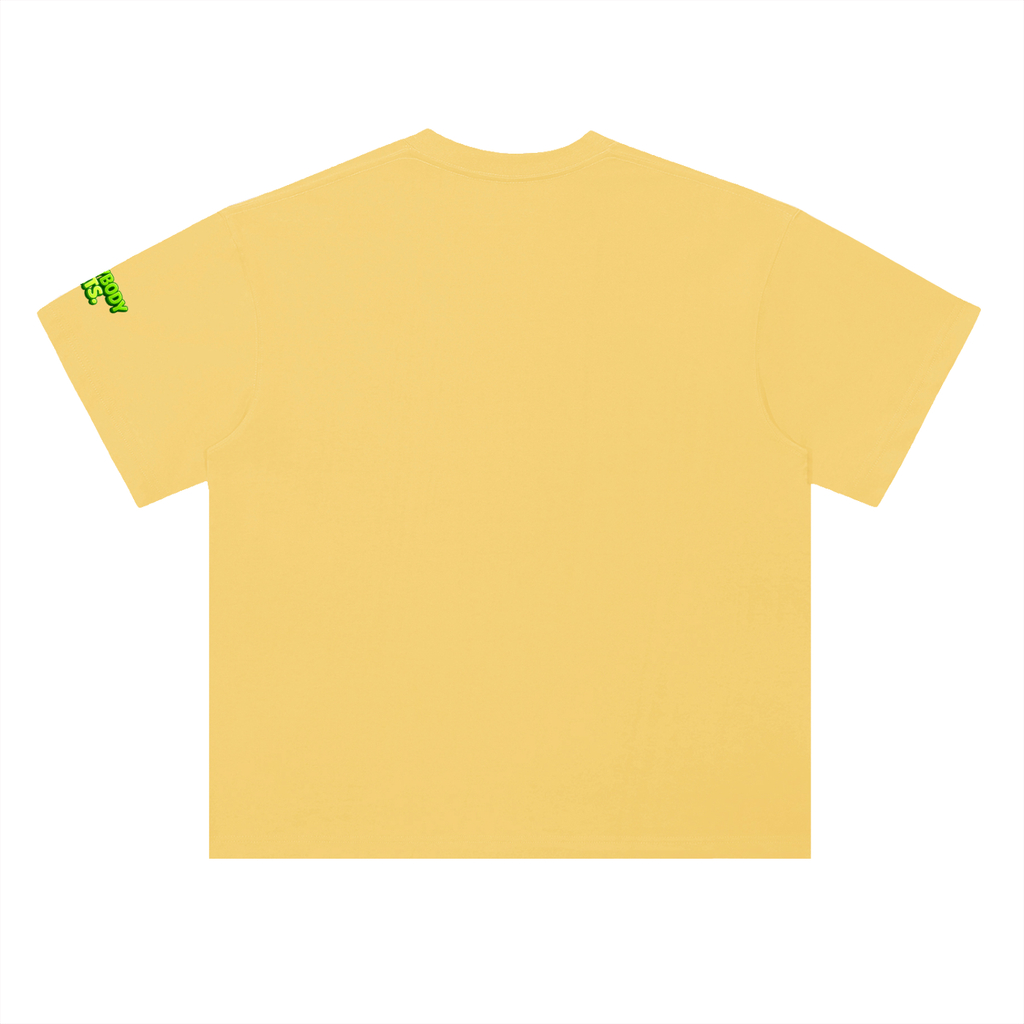 EVERYBODY EATS: GREEN APPLES - Heavyweight Drop Shoulder Cotton T-Shirt