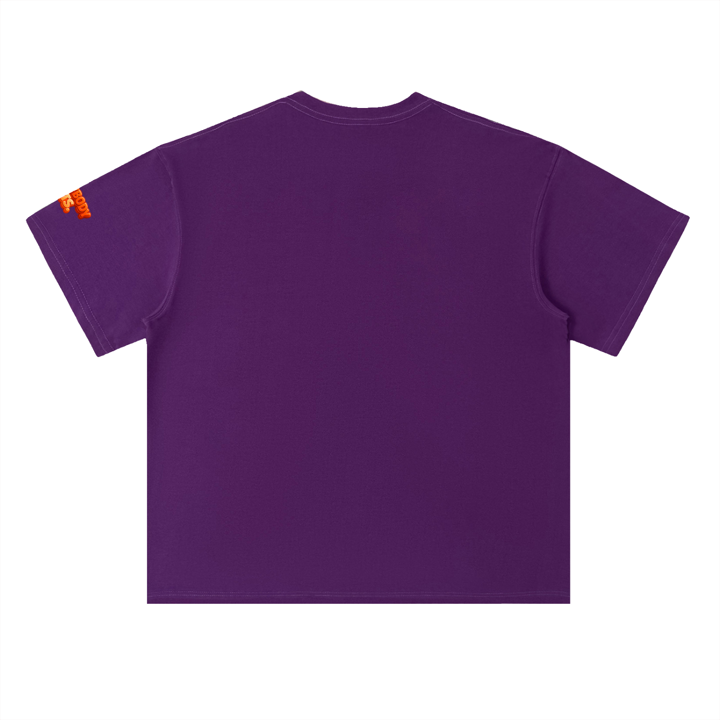 EVERYBODY EATS: ORANGE JUBILEE - Heavyweight Drop Shoulder Cotton T-Shirt