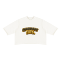 EVERYBODY EATS: CHROME - Unisex Mineral Wash Raw Hem Boxy T-Shirt