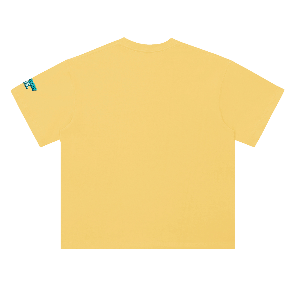 EVERYBODY EATS: BLUE RASPBERRY - Heavyweight Drop Shoulder Cotton T-Shirt