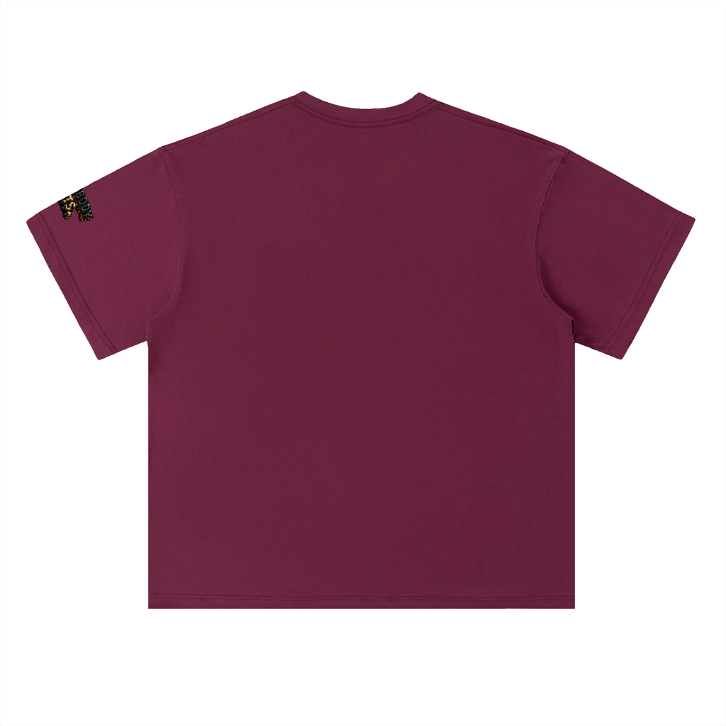 EVERYBODY EATS: CHEETAH - Heavyweight Drop Shoulder Cotton T-Shirt