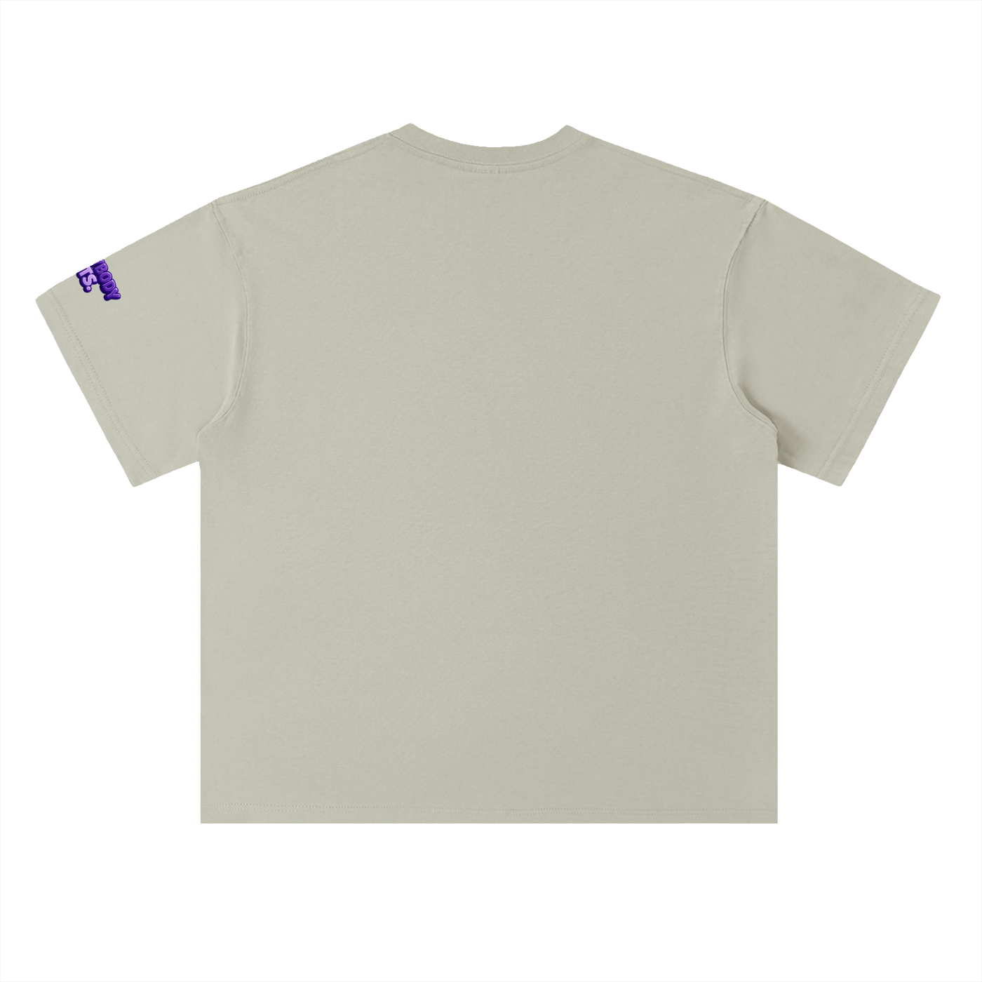 EVERYBODY EATS: BUTTERFLY PEAS - Heavyweight Drop Shoulder Cotton T-Shirt