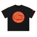 EVERYBODY EATS: AT SUNDOWN - Heavyweight Drop Shoulder Cotton T-Shirt