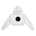 EVERYBODY EATS: TABLE MANNERS | VANTA BLACK - Essential Cropped Hoodie