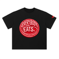 EVERYBODY EATS: MARACHINO - Heavyweight Drop Shoulder Cotton T-Shirt