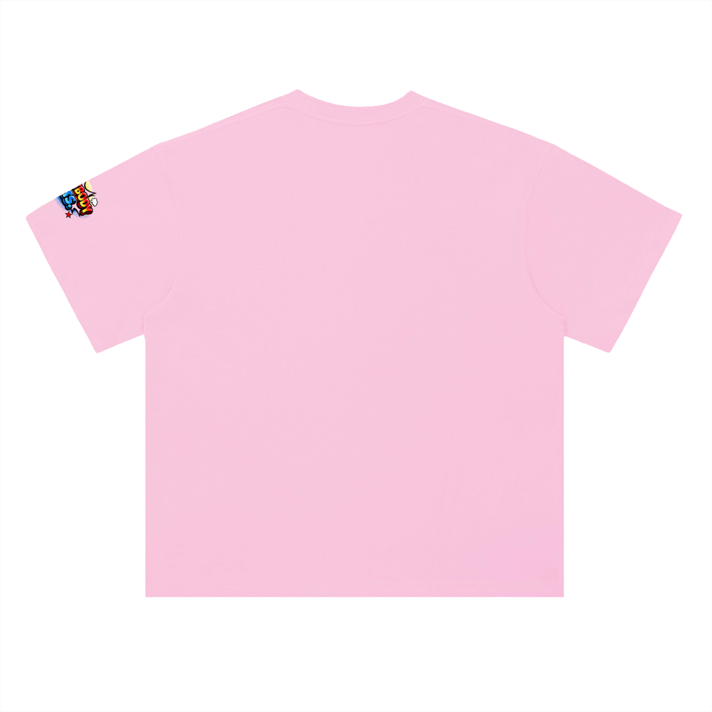 EVERYBODY EATS: COMIC STRIPS - Heavyweight Drop Shoulder Cotton T-Shirt