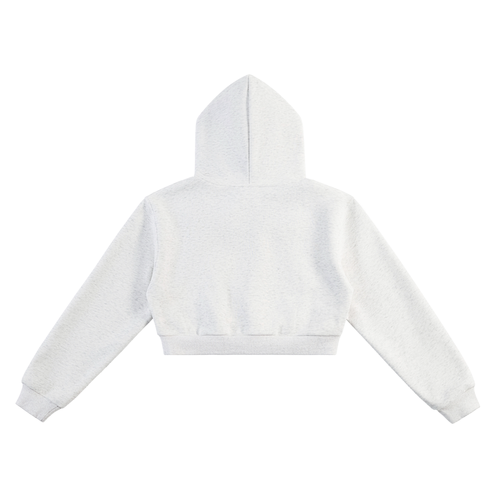 EVERYBODY EATS: TABLE MANNERS | MUMMY BROWN - Essential Cropped Hoodie