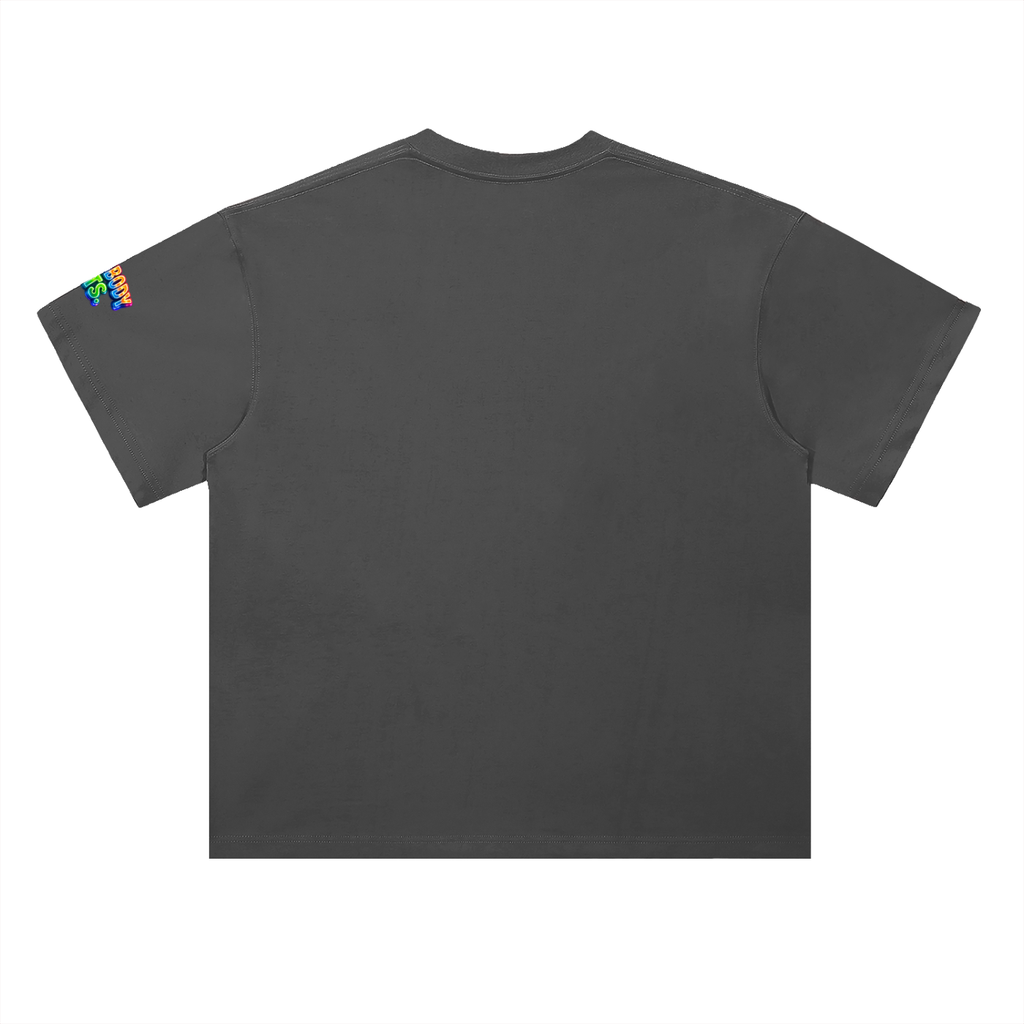 EVERYBODY EATS: AT MIDNIGHT - Heavyweight Drop Shoulder Cotton T-Shirt