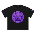 EVERYBODY EATS: GRAPES - Heavyweight Drop Shoulder Cotton T-Shirt