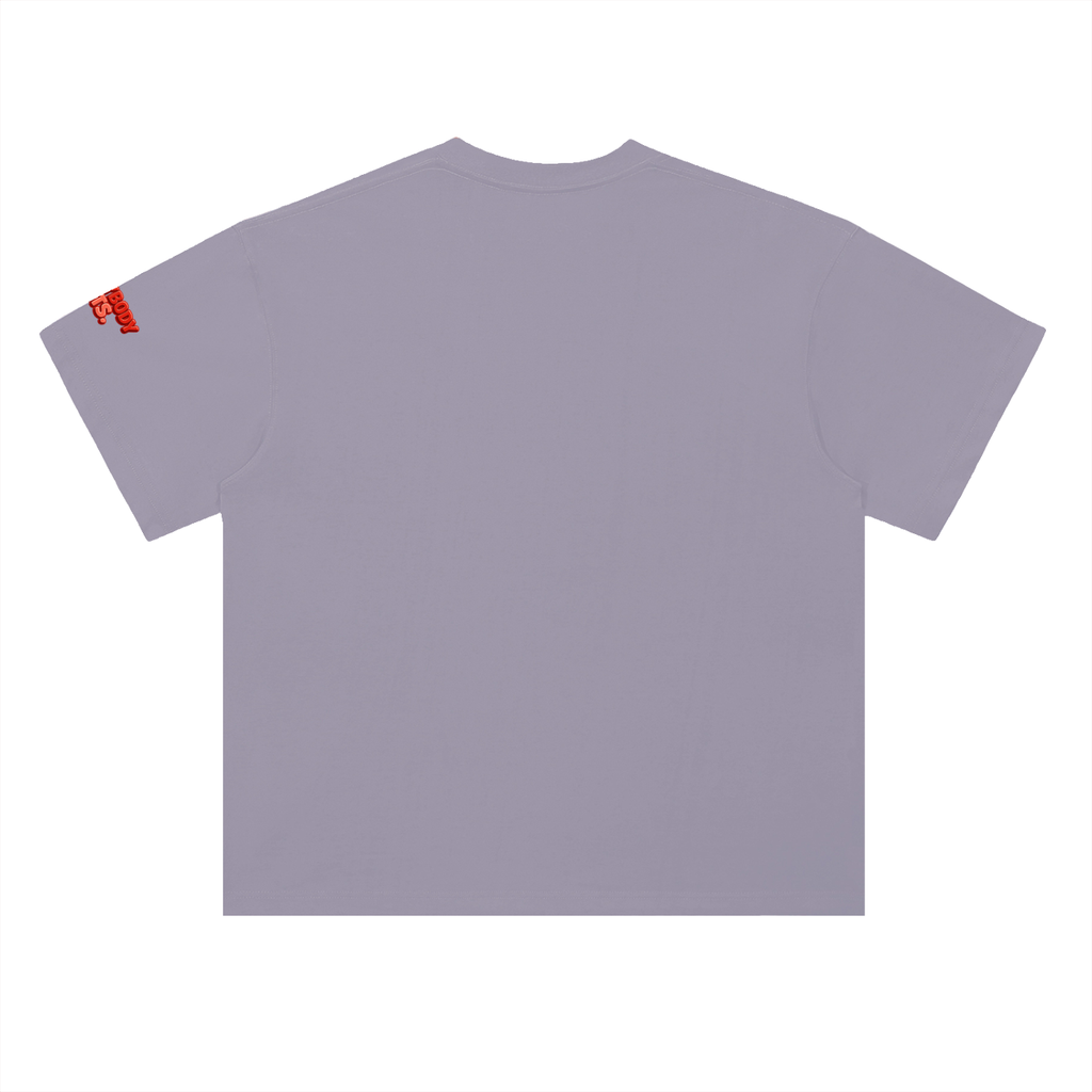 EVERYBODY EATS: WILD CHERRY - Heavyweight Drop Shoulder Cotton T-Shirt