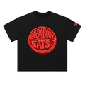 EVERYBODY EATS: WILD CHERRY - Heavyweight Drop Shoulder Cotton T-Shirt