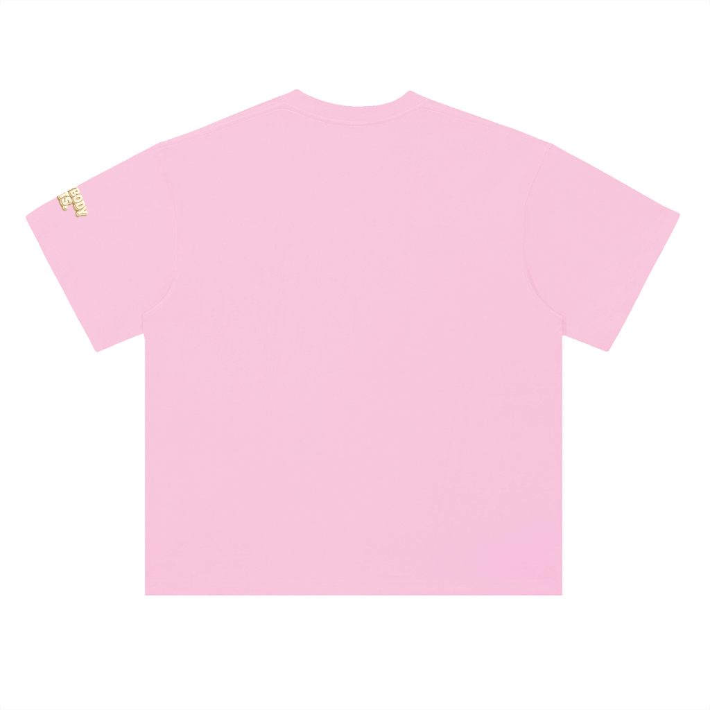 EVERYBODY EATS: VANILLA CREAM - Heavyweight Drop Shoulder Cotton T-Shirt