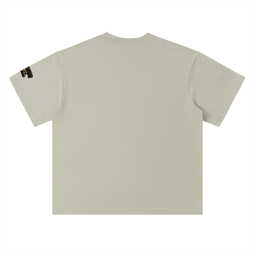 EVERYBODY EATS: CHEETAH - Heavyweight Drop Shoulder Cotton T-Shirt
