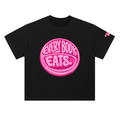 EVERYBODY EATS: STRAWBERRIES - Heavyweight Drop Shoulder Cotton T-Shirt