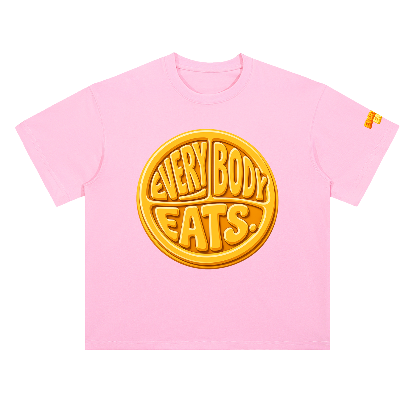 EVERYBODY EATS: MAC N CHEESE - Heavyweight Drop Shoulder Cotton T-Shirt