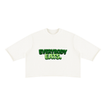 EVERYBODY EATS: VEGGIES - Unisex Mineral Wash Raw Hem Boxy T-Shirt