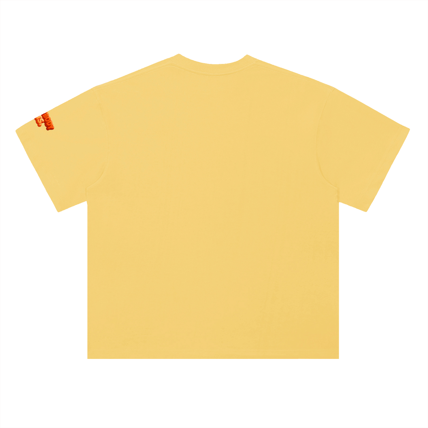 EVERYBODY EATS: ORANGE JUBILEE - Heavyweight Drop Shoulder Cotton T-Shirt
