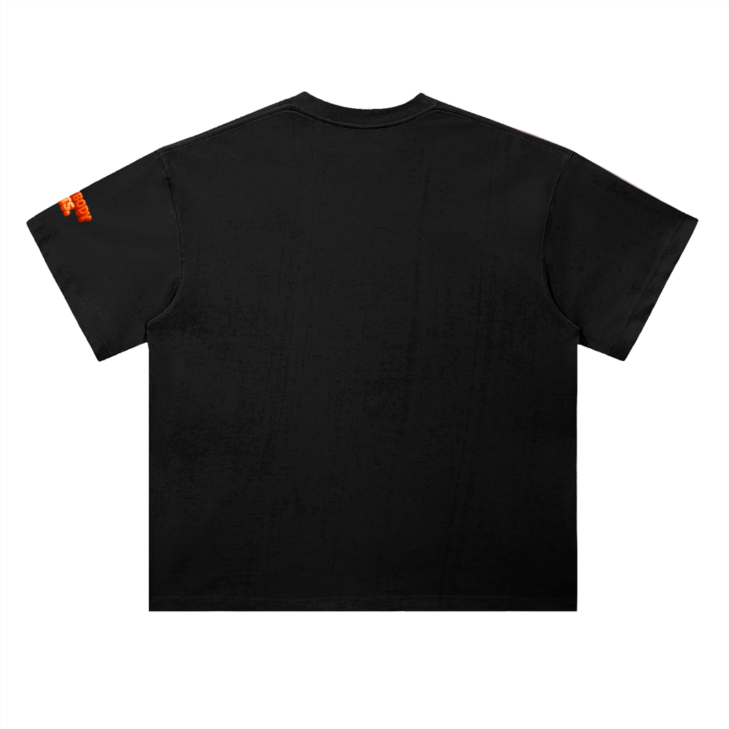 EVERYBODY EATS: MANDARIN - Heavyweight Drop Shoulder Cotton T-Shirt