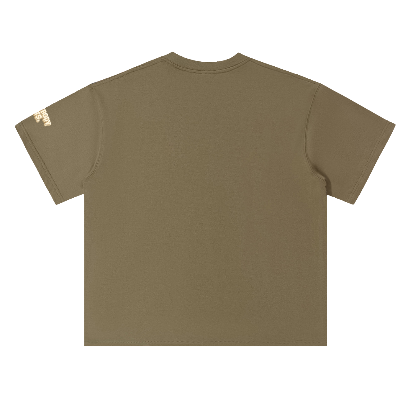 EVERYBODY EATS: VANILLA CREAM - Heavyweight Drop Shoulder Cotton T-Shirt