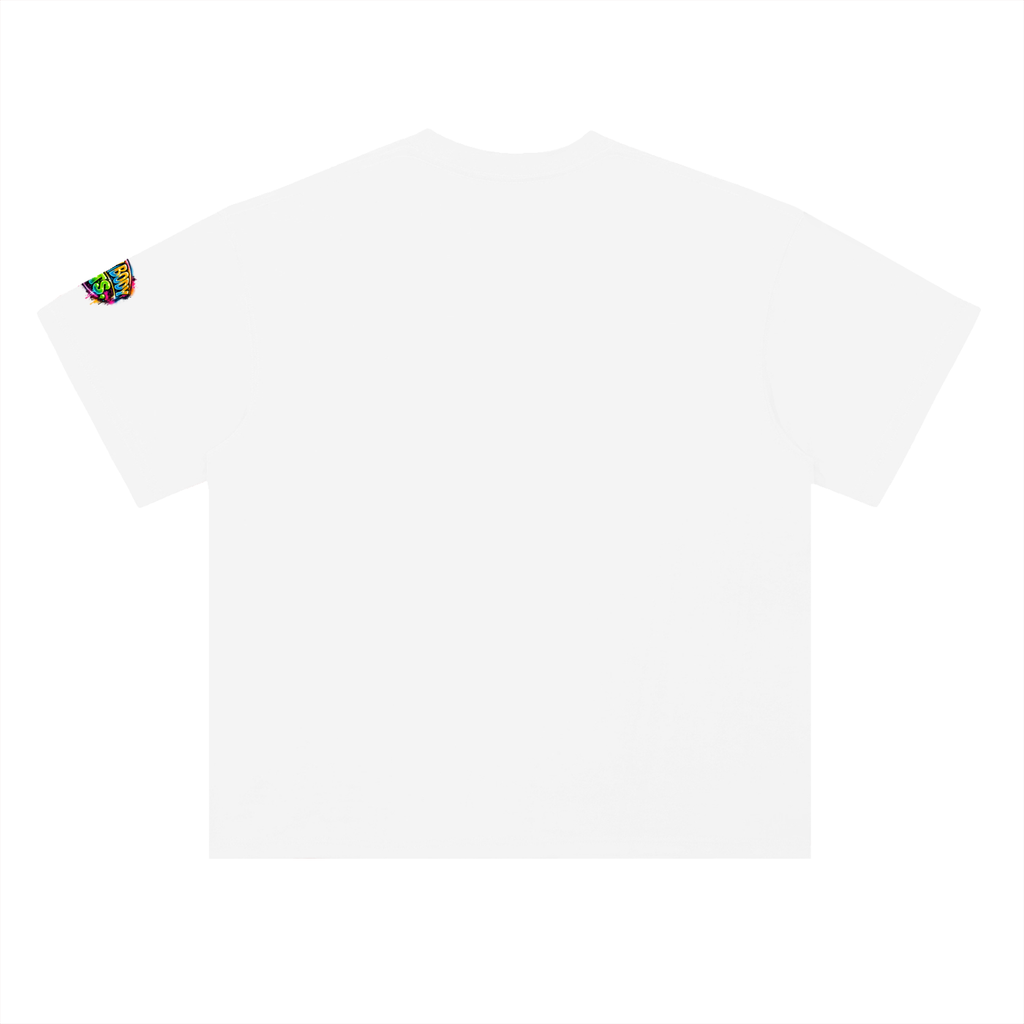 EVERYBODY EATS: PAINT - Heavyweight Drop Shoulder Cotton T-Shirt
