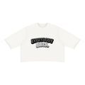 EVERYBODY EATS: POLKA DOTS - Unisex Mineral Wash Raw Hem Boxy T-Shirt