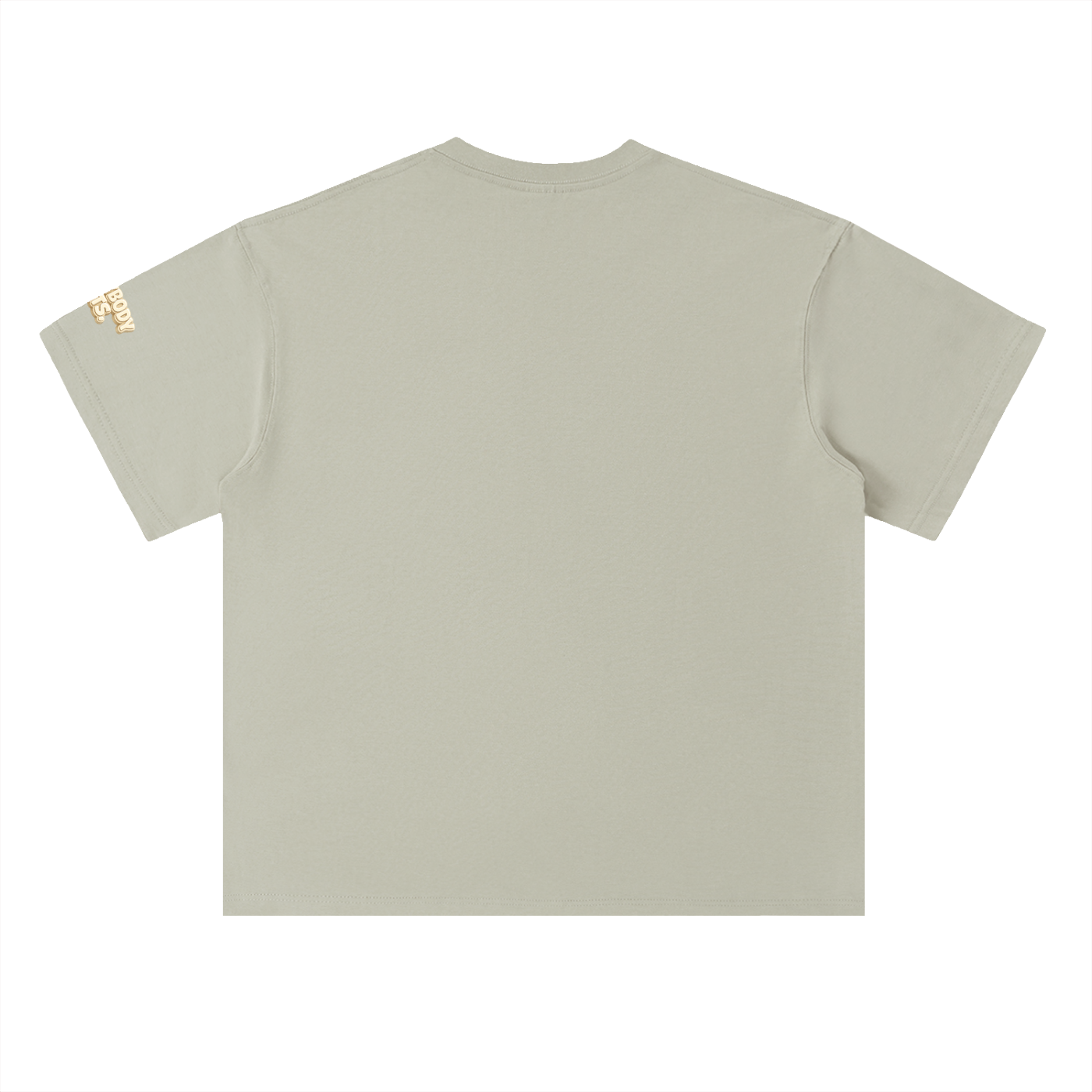 EVERYBODY EATS: VANILLA CREAM - Heavyweight Drop Shoulder Cotton T-Shirt