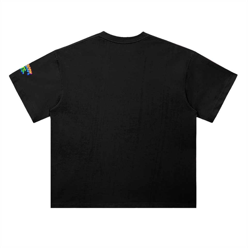 EVERYBODY EATS: AT MIDNIGHT - Heavyweight Drop Shoulder Cotton T-Shirt