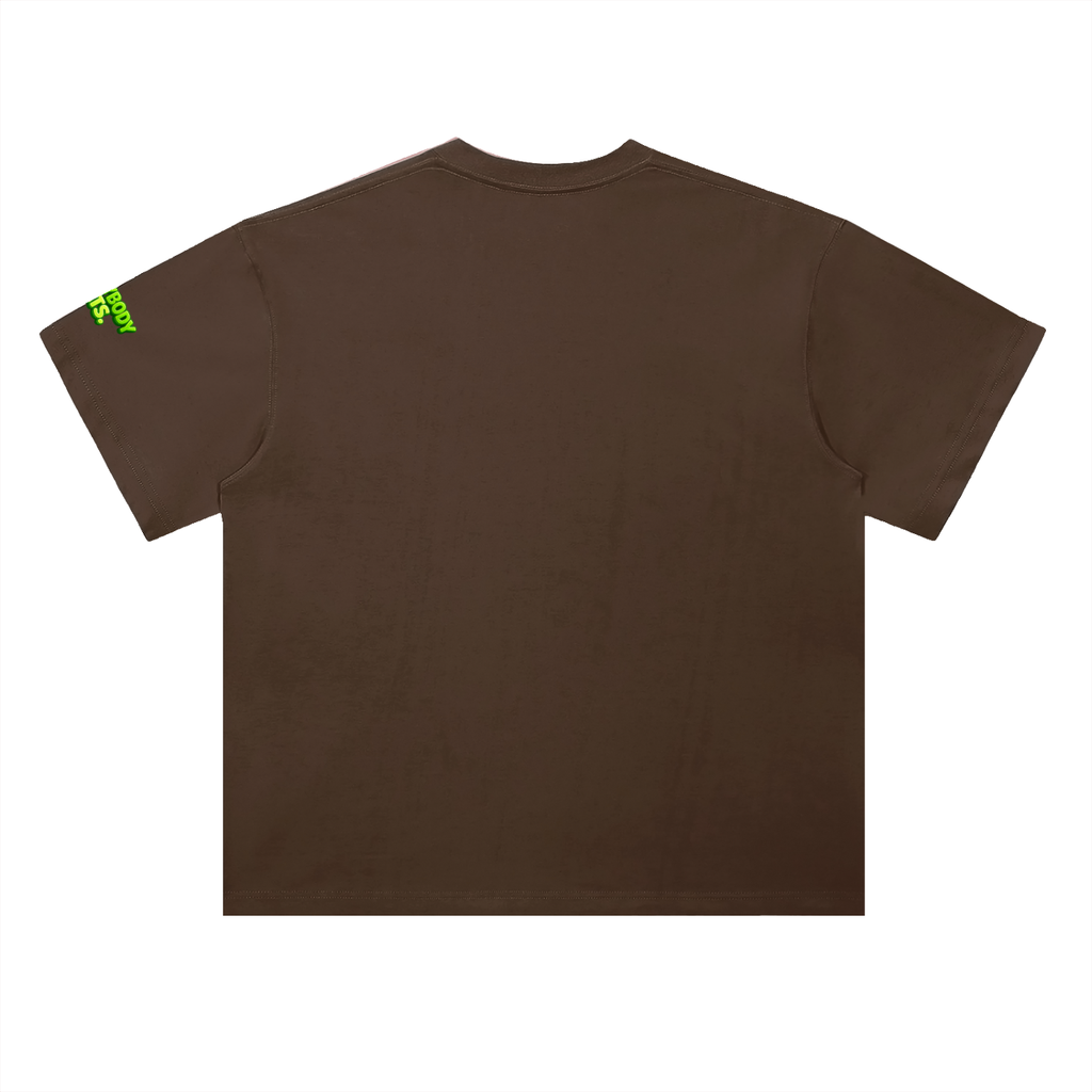 EVERYBODY EATS: GREEN APPLES - Heavyweight Drop Shoulder Cotton T-Shirt