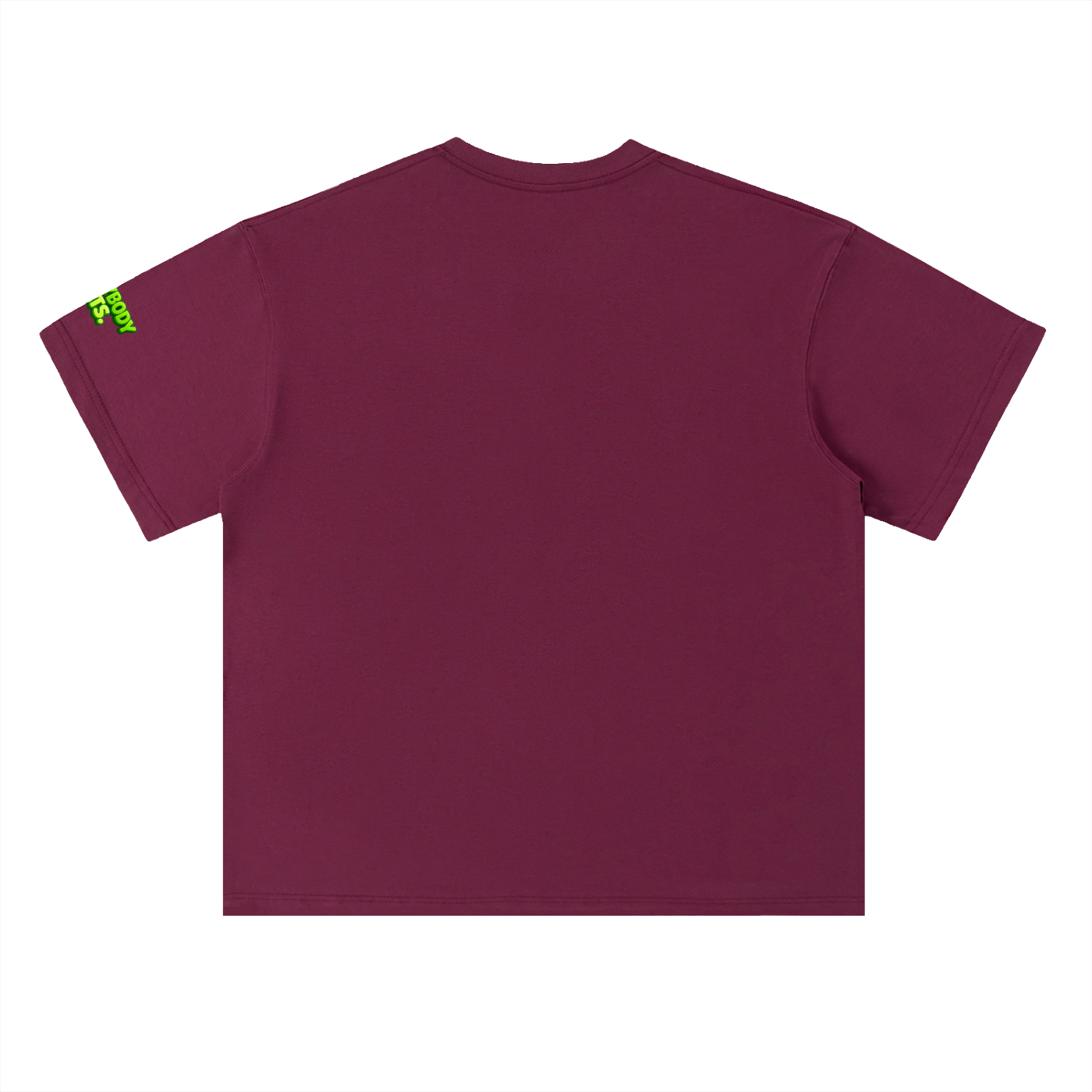 EVERYBODY EATS: LIME - Heavyweight Drop Shoulder Cotton T-Shirt