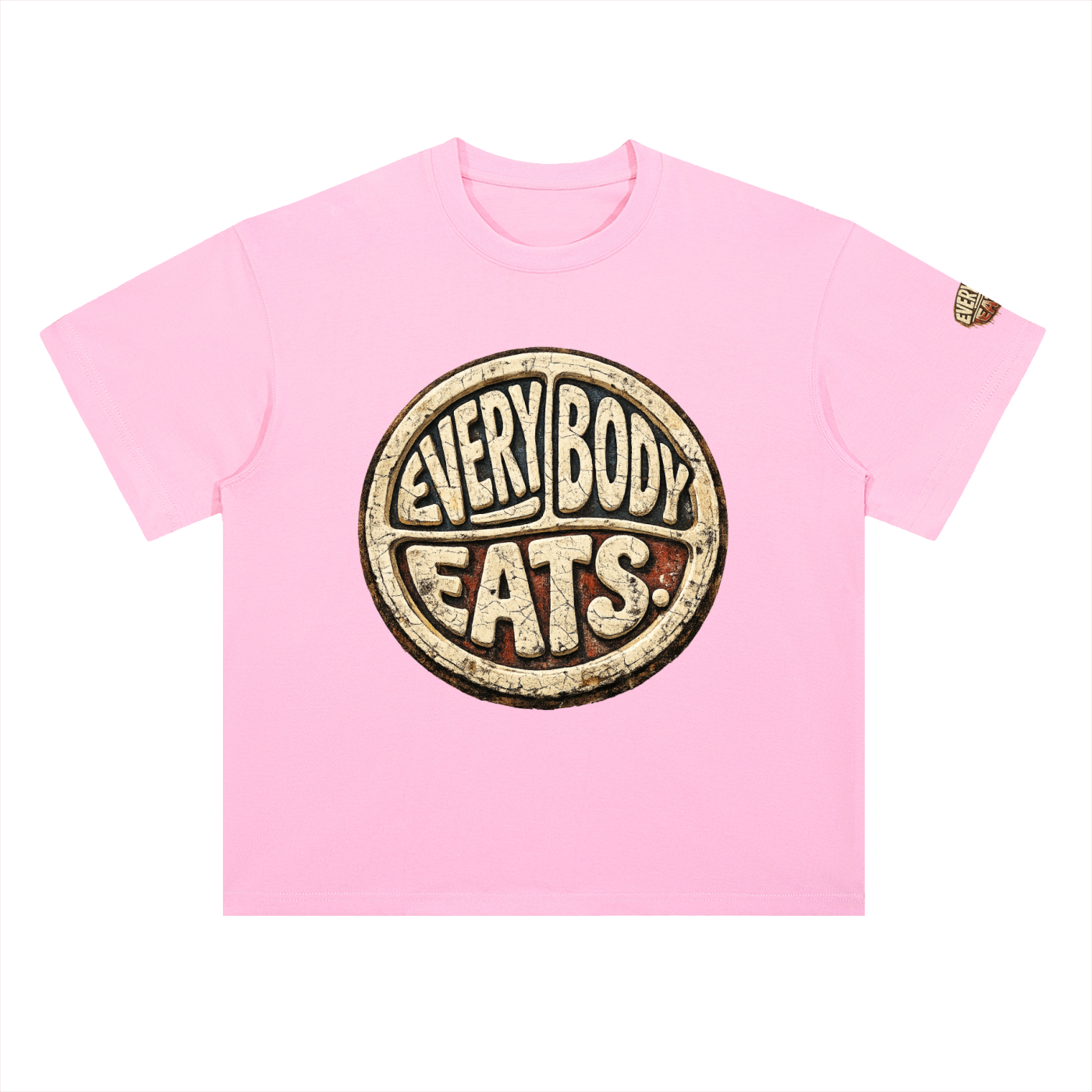 EVERYBODY EATS: DIRT - Heavyweight Drop Shoulder Cotton T-Shirt