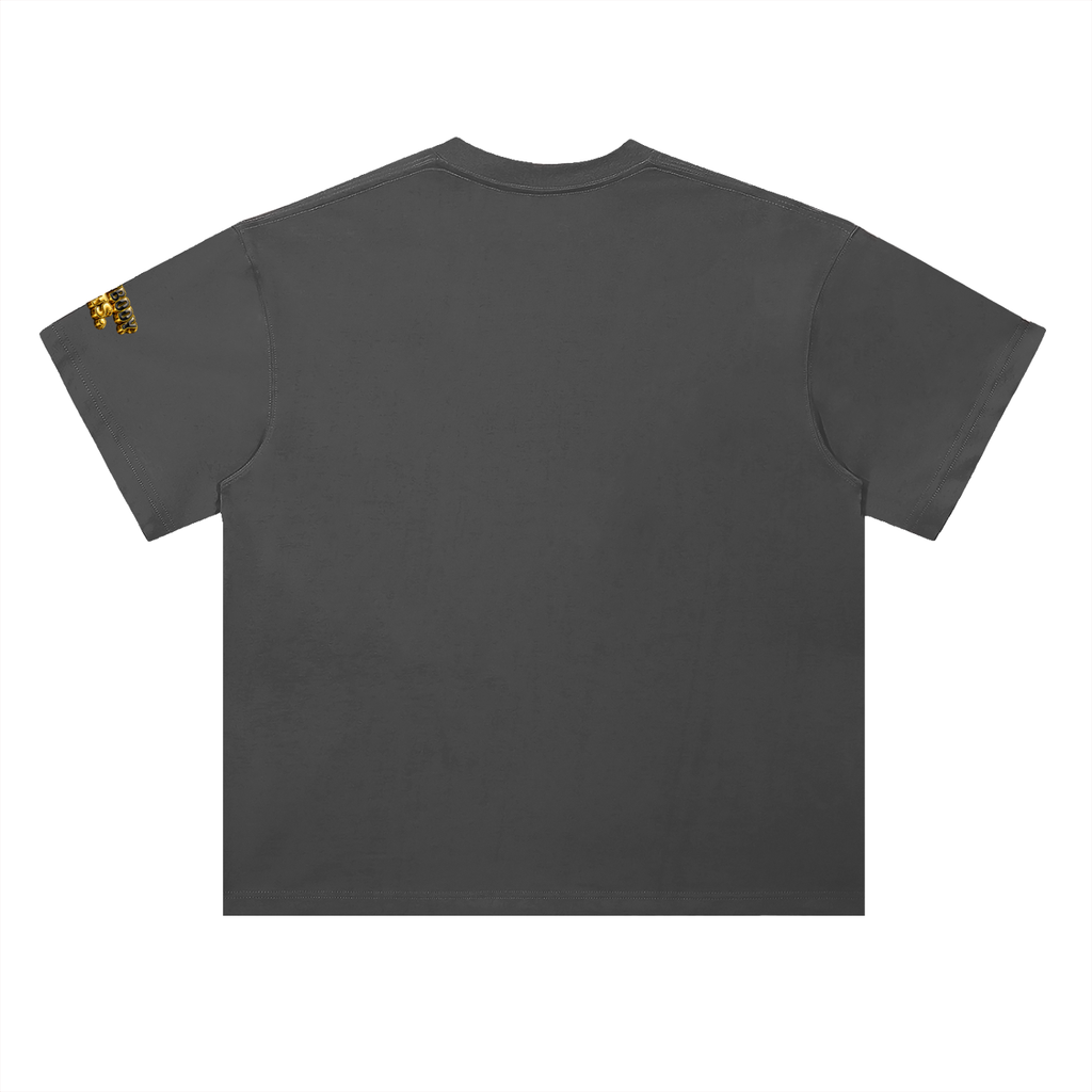 EVERYBODY EATS: CHROME - Heavyweight Drop Shoulder Cotton T-Shirt