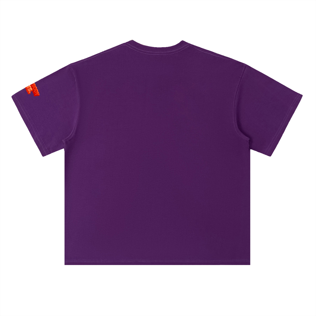 EVERYBODY EATS: AT SUNDOWN - Heavyweight Drop Shoulder Cotton T-Shirt