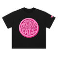 EVERYBODY EATS: BUBBLEGUM - Heavyweight Drop Shoulder Cotton T-Shirt