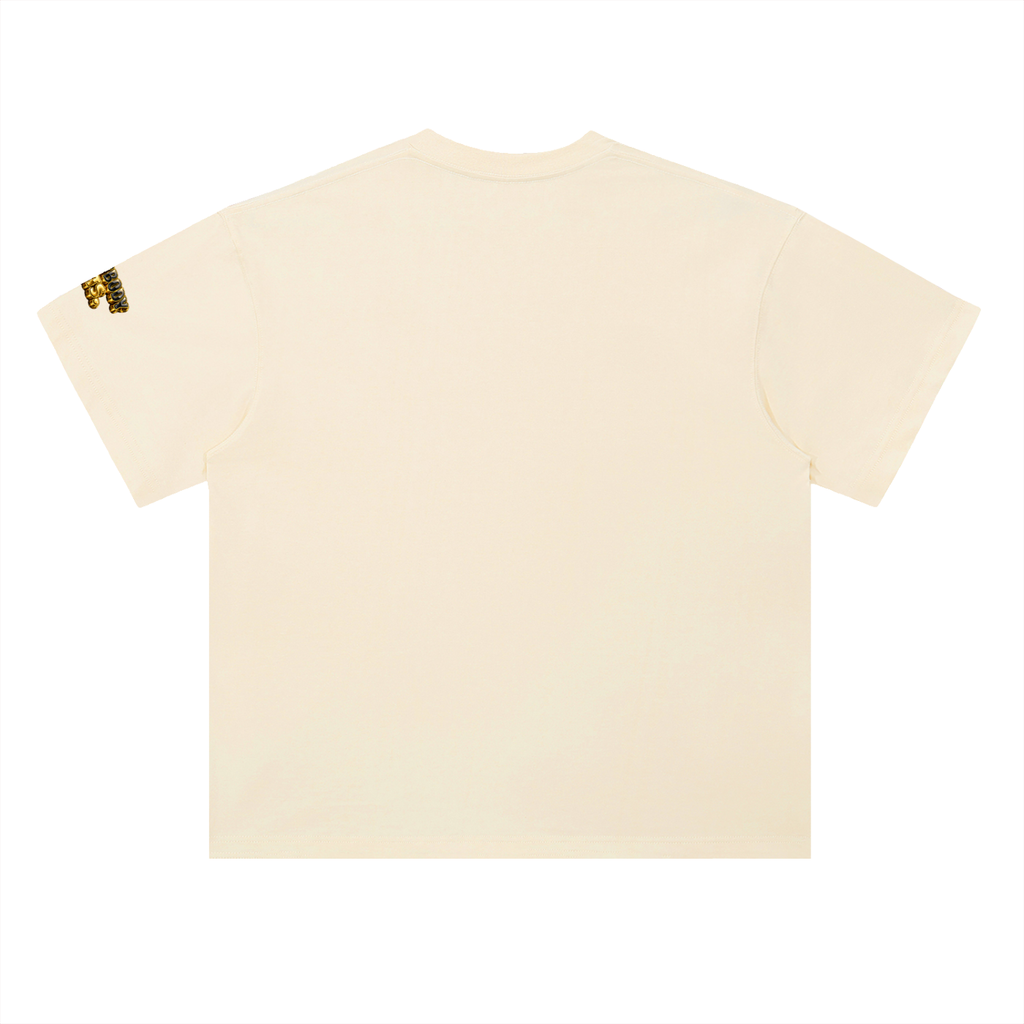 EVERYBODY EATS: CHROME - Heavyweight Drop Shoulder Cotton T-Shirt