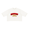 EVERYBODY EATS: CHERRY VANILLA COKE - Unisex Mineral Wash Raw Hem Boxy T-Shirt